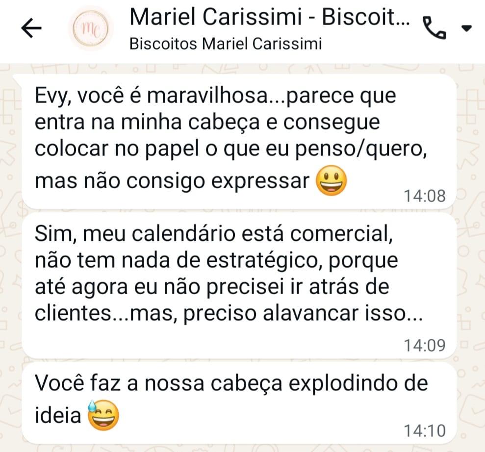 Depoimento de mentorada 2