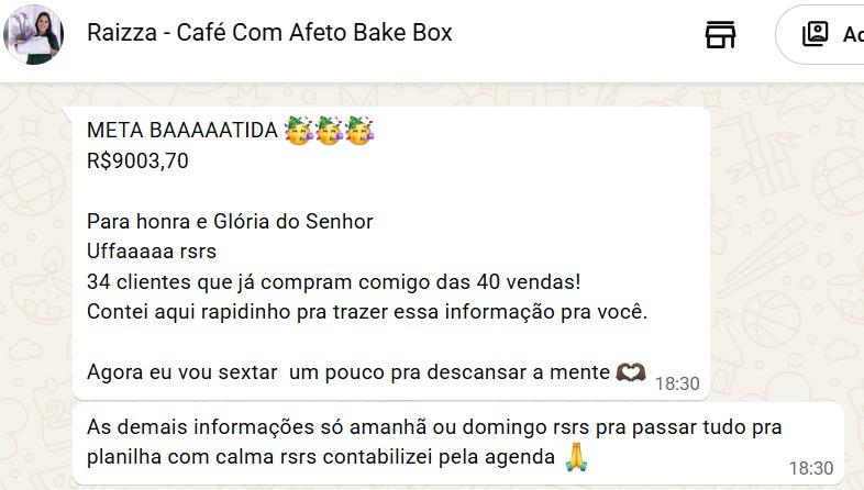 Depoimento de mentorada 8